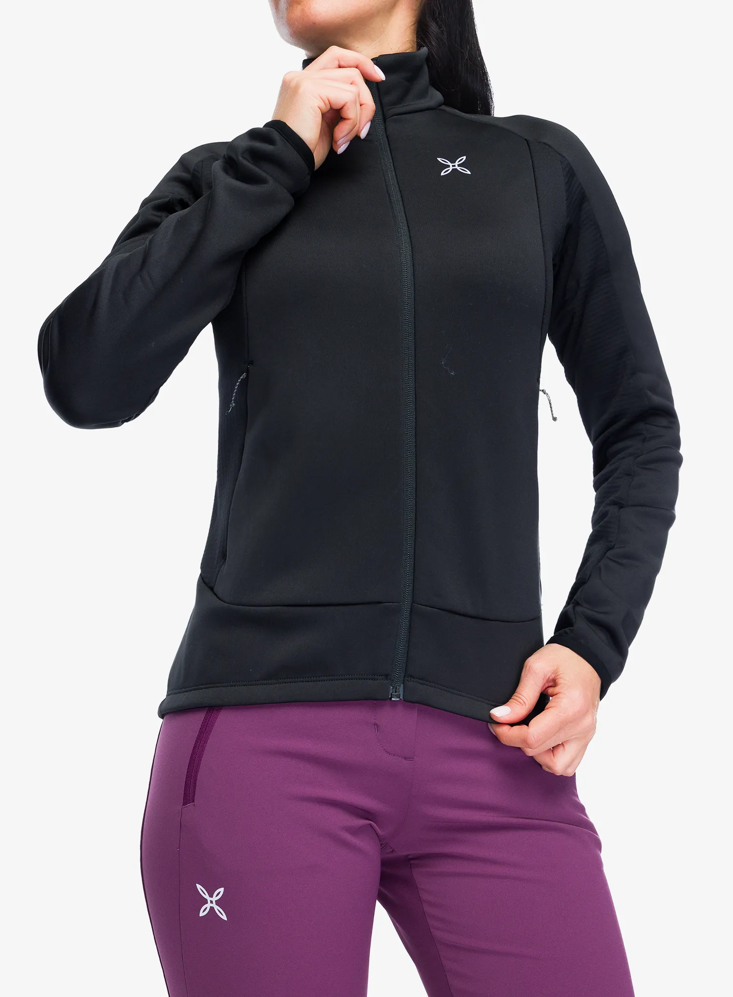 Ženska jopica Montura Pulse Maglia - black