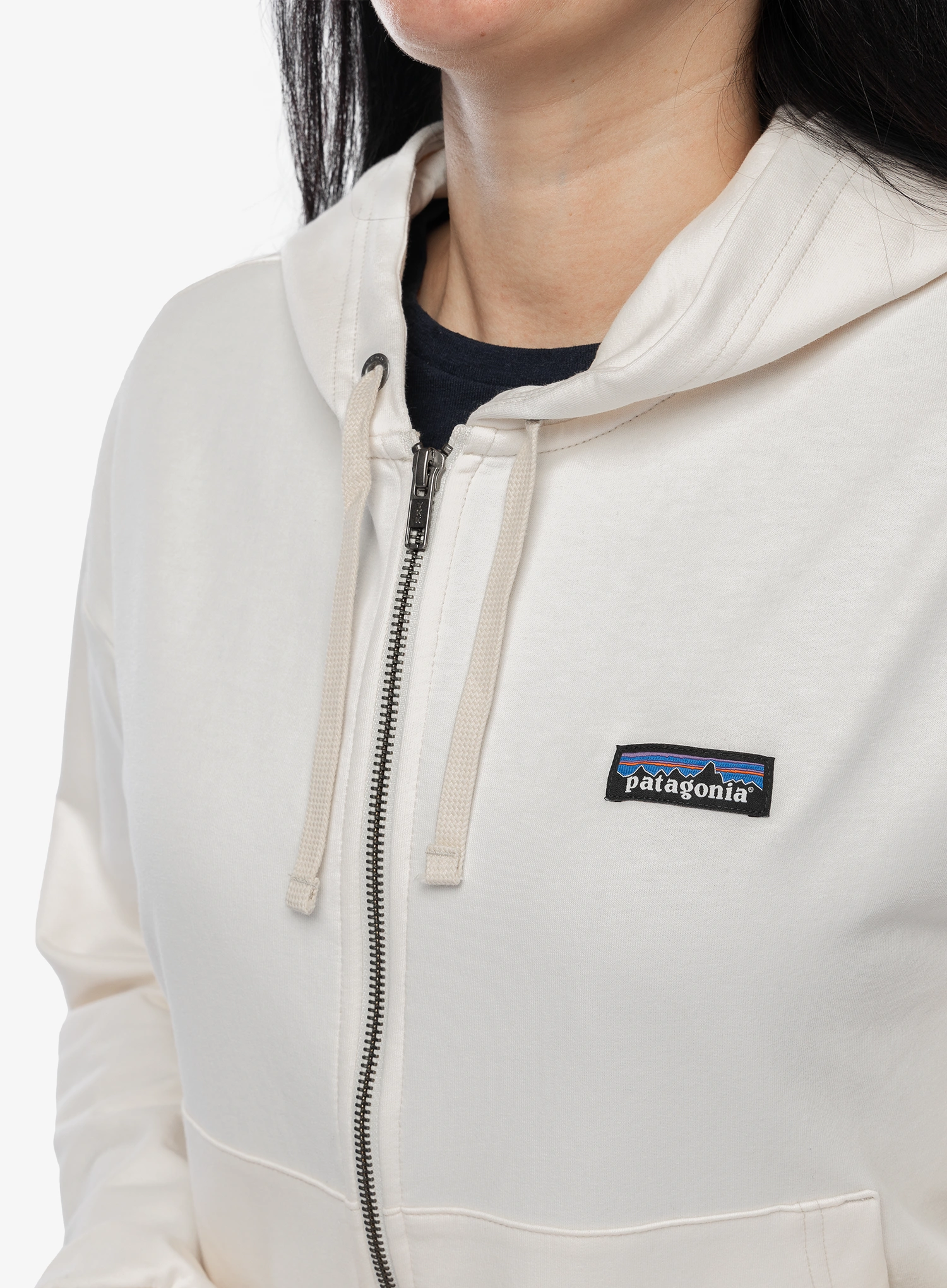 Ženska jopica Patagonia Ahnya Full-Zip Hoody - natural