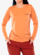 Ženska jopica Patagonia L/S Capilene Cool Daily Graphic Shirt - 73 skyline/rock melon