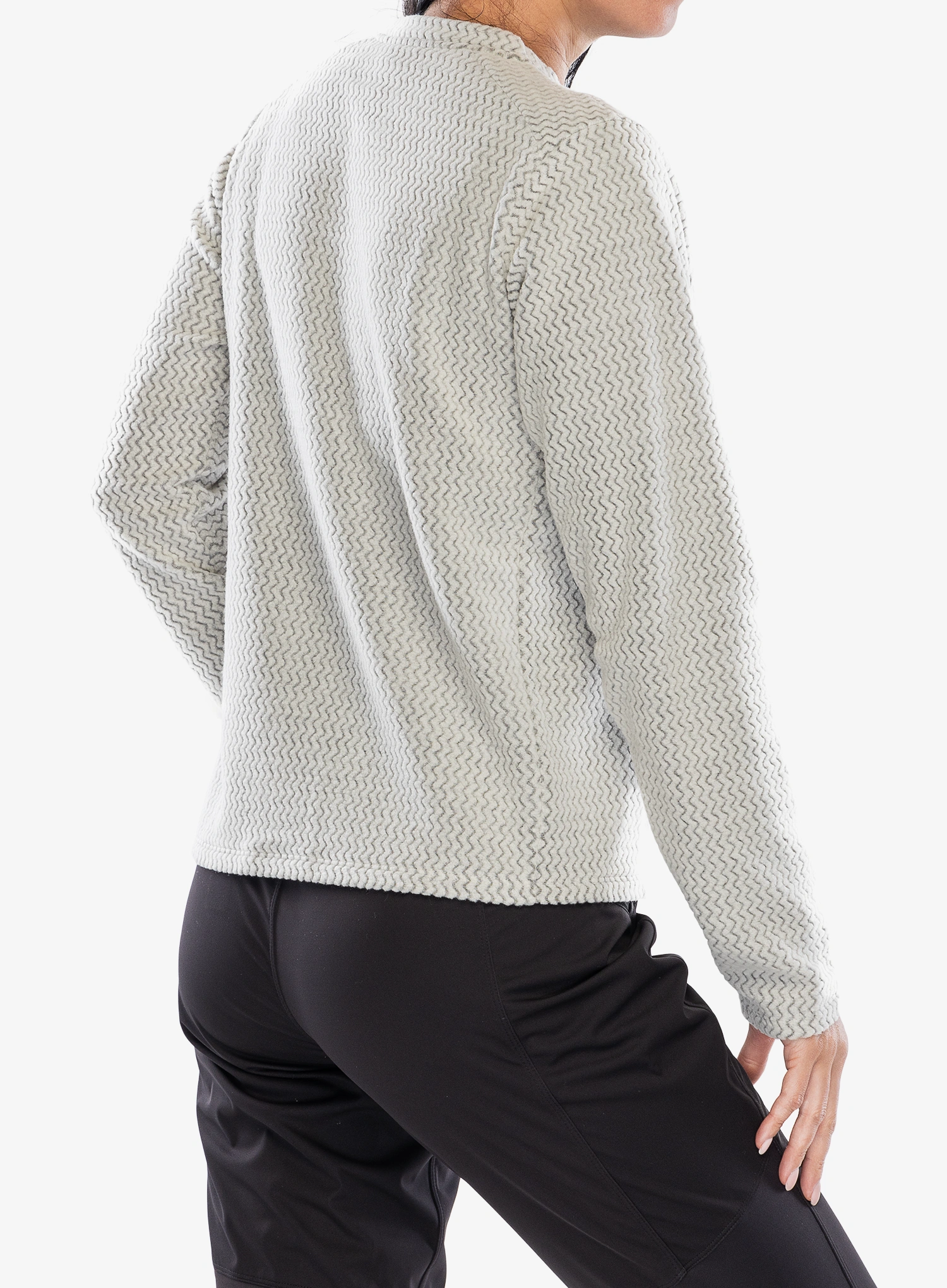 Ženska jopica Patagonia R1 Air Crew - wool white