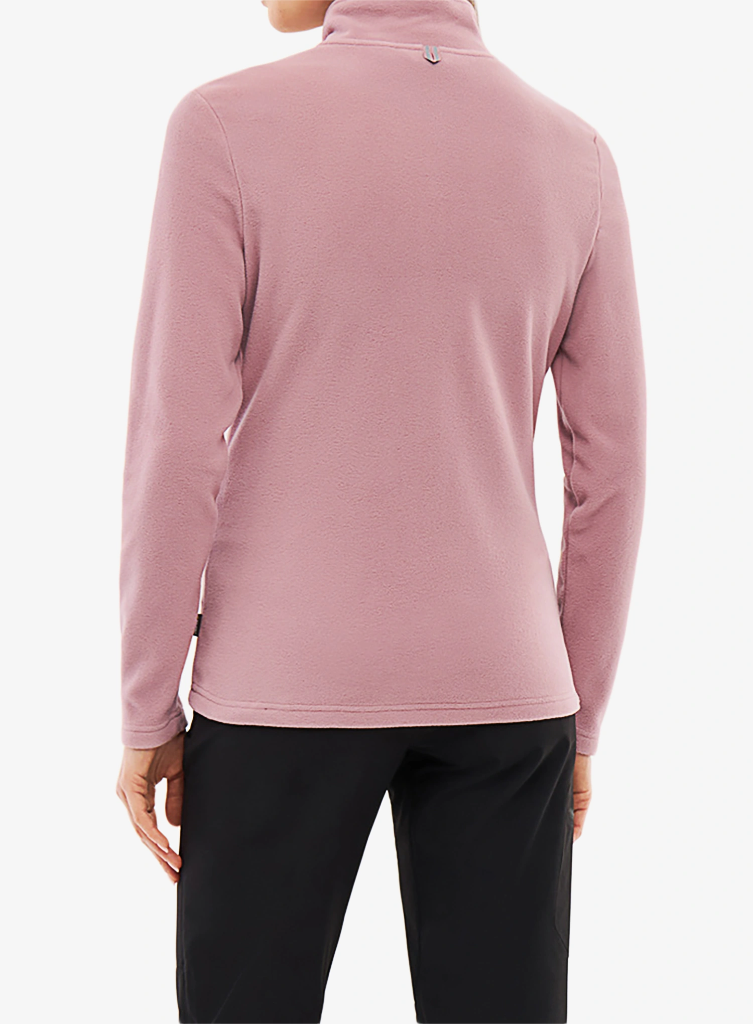 Ženska jopica z zadrgo Viking Midlayer Fleece Tesero Polartec - light pink