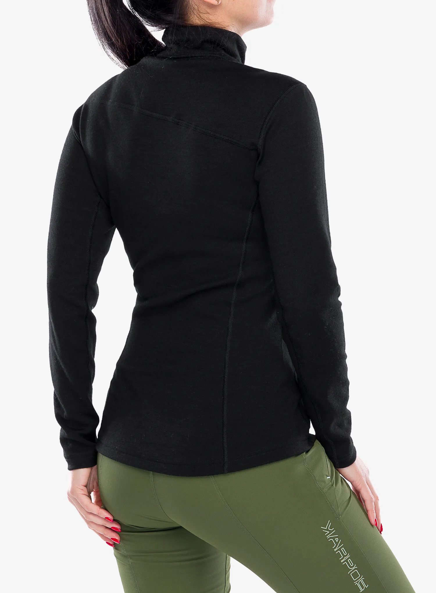 Jopica Sensor Merino Upper Sweatshirt Halfzip - black