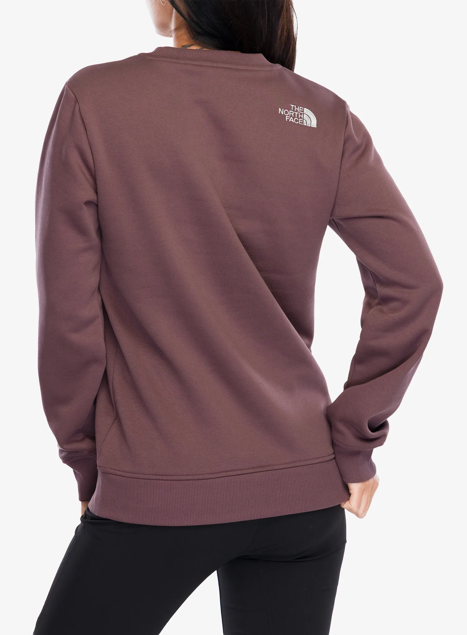 Ženska jopica The North Face Drew Peak Crew - tawny quartz/high rise