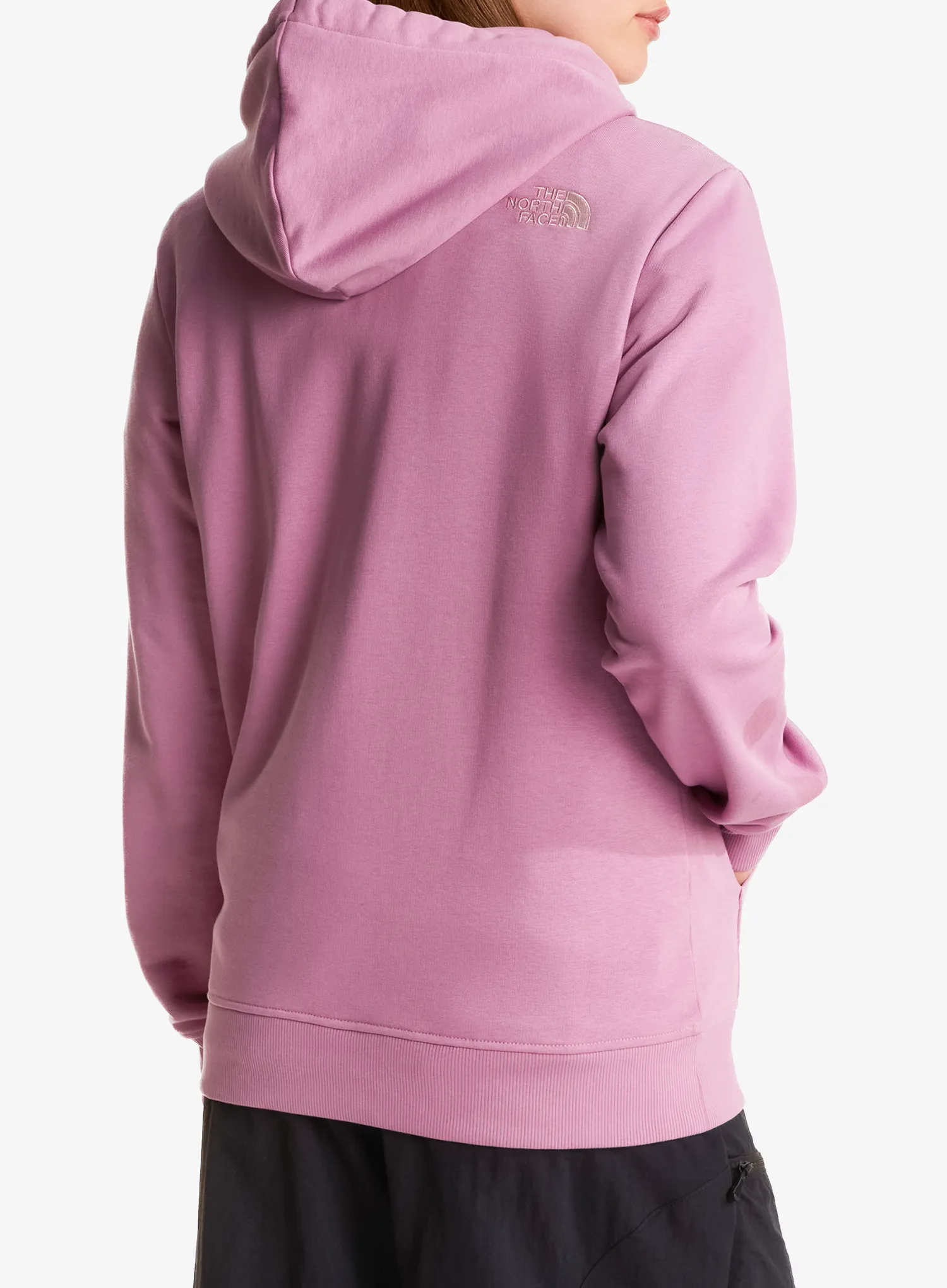 Ženska jopica The North Face Drew Peak Light Hoodie - lavender/metal pink