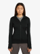 Ženska jopica s kapuco Icebreaker Merino 260 Quantum IV LS Zip Hoodie - black