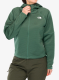 Ženska jopica s kapuco The North Face Dotknit Thermal FZ Hoodie - duck green