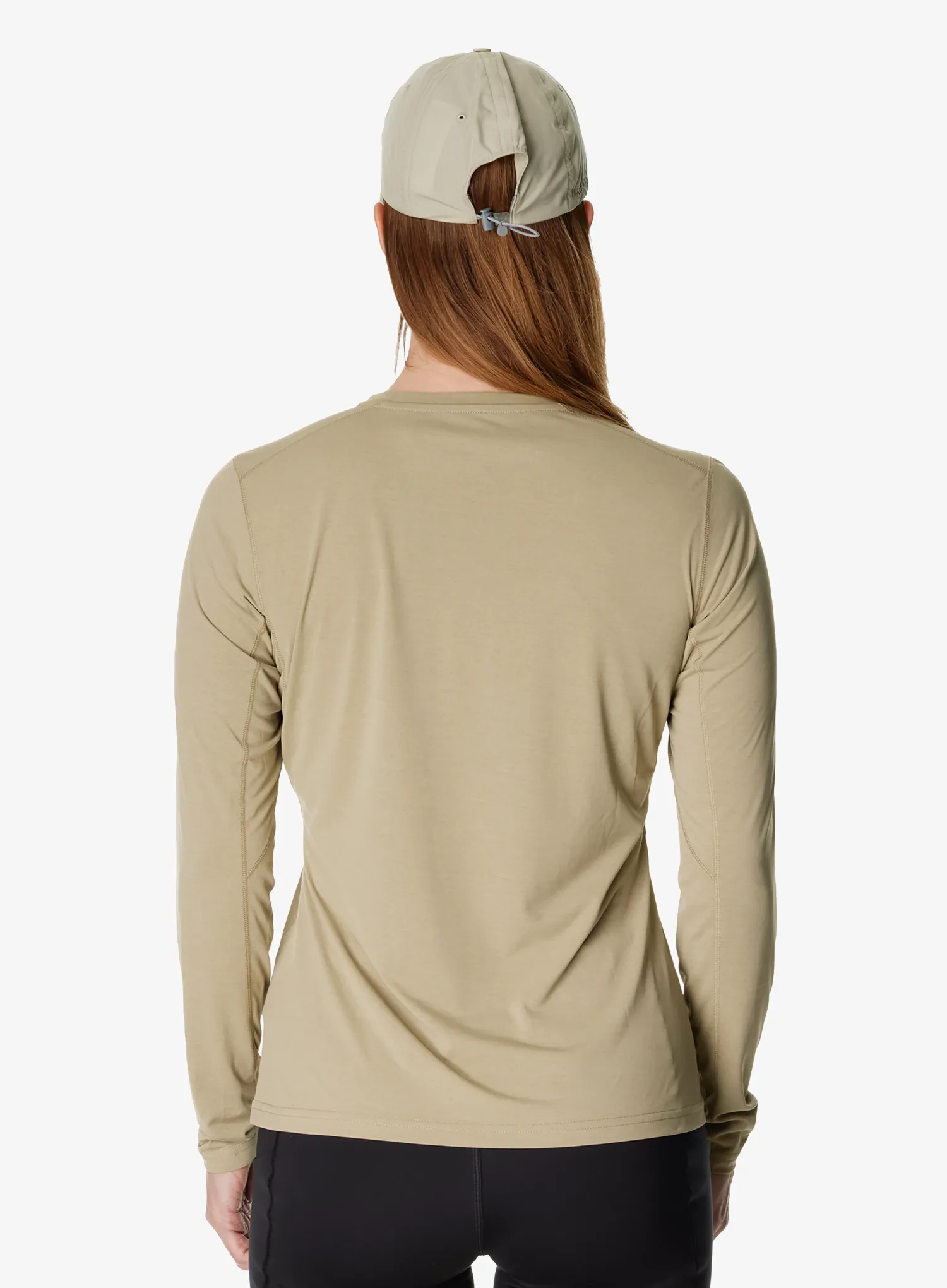 Ženska tekaška jopica Houdini Pace Air LS Tee - powder green