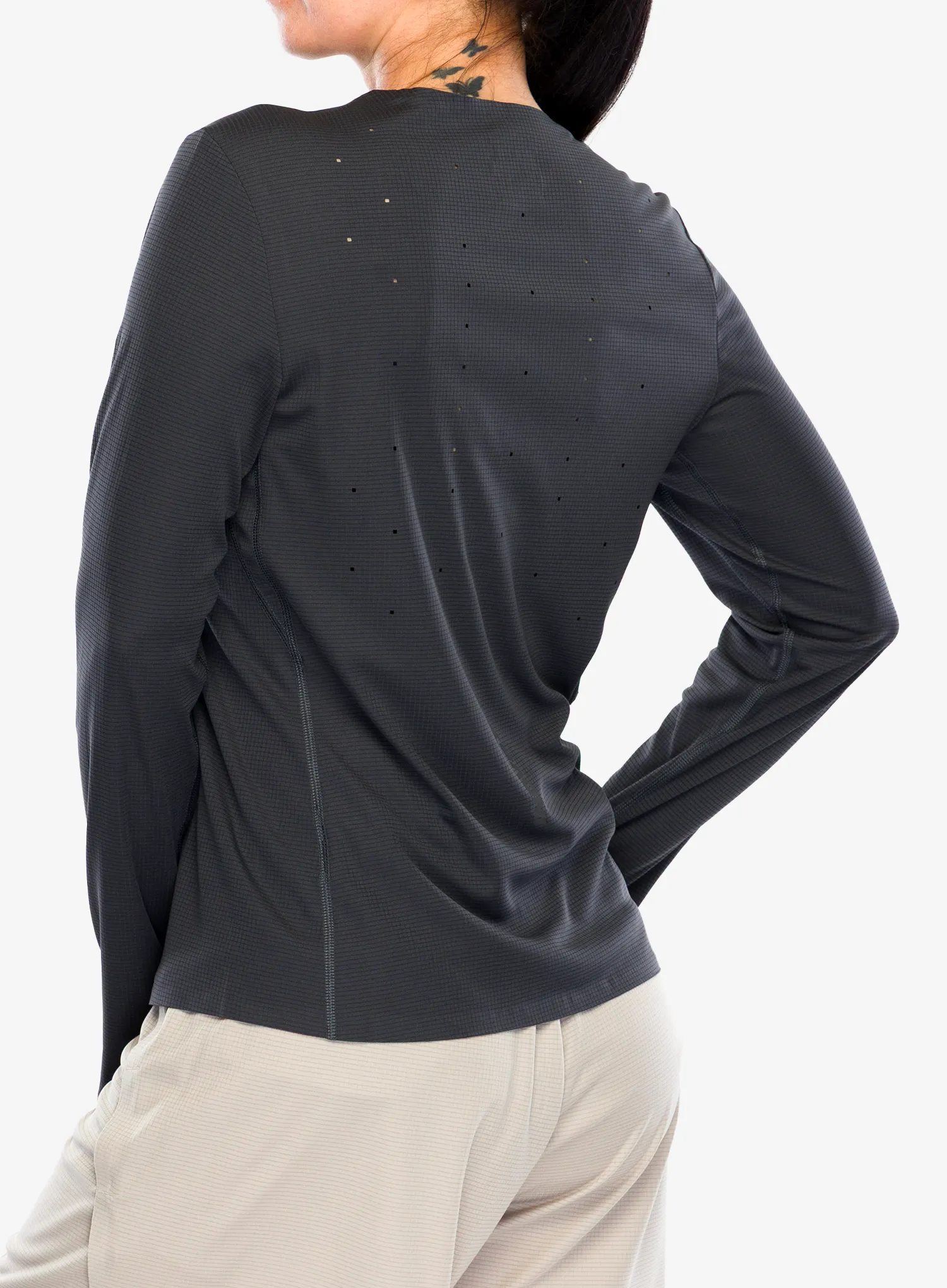 Ženska tekaška jopica Inov-8 Airlite Pro Long Sleeve T-Shirt - black