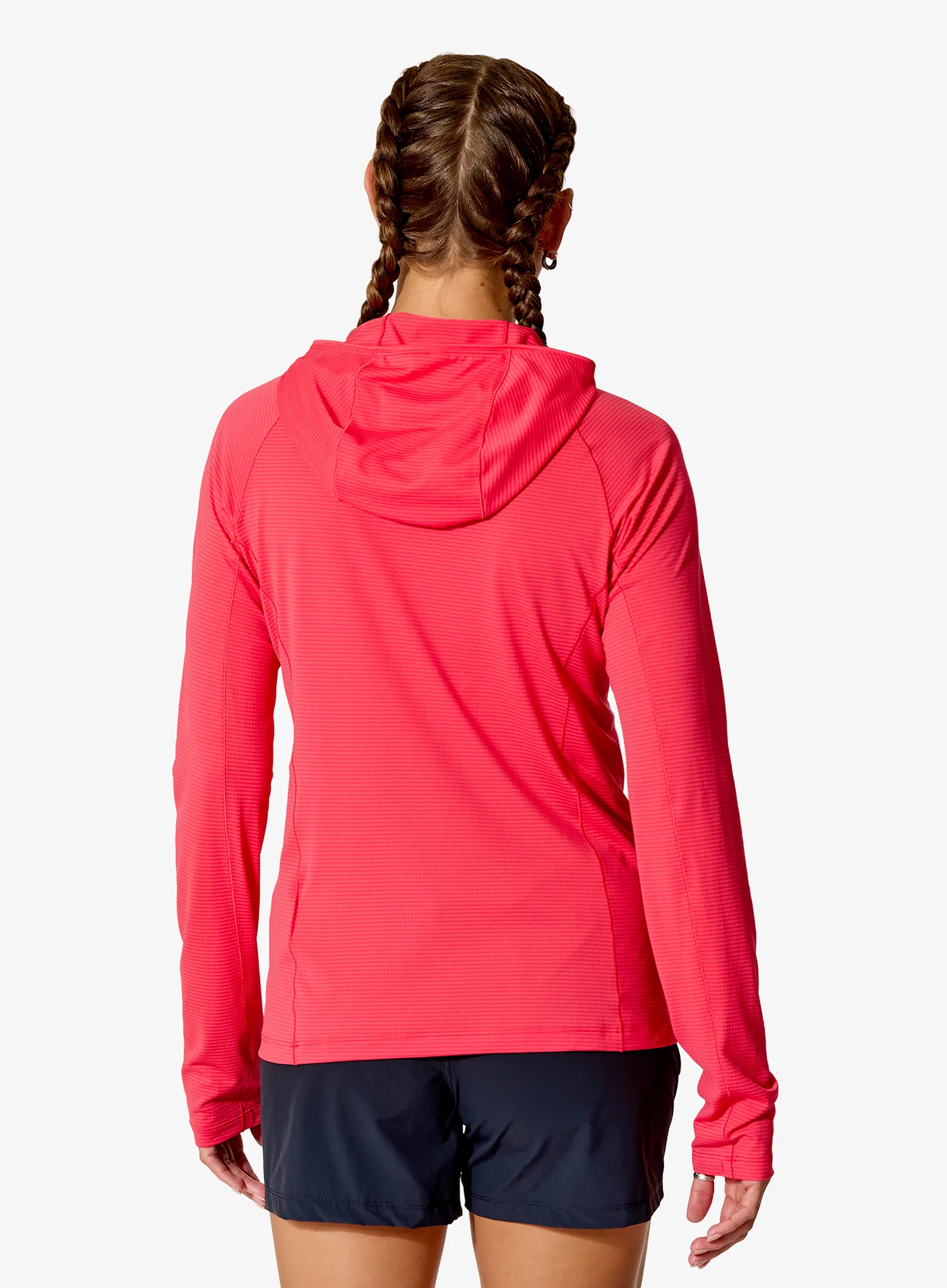 Ženska tekaška jopica Rab Sonic Hoody - hibiscus
