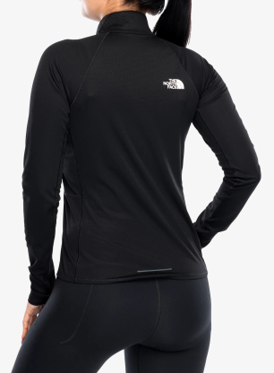 Ženska tekaška jopica The North Face Sunriser 1/4 Zip - tnf black