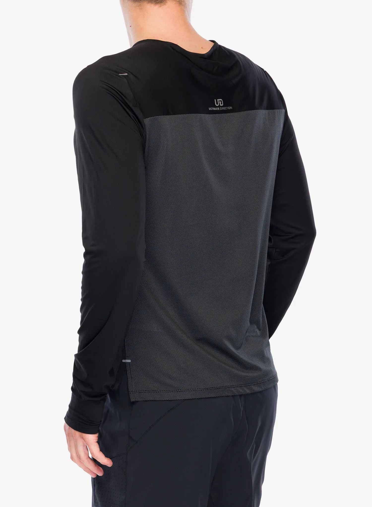 Tekaška jopica Ultimate Direction Cirriform Long Sleeve Tee - onyx