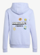Otroška jopica adidas TERREX Minecraft Hoodie - violet tone