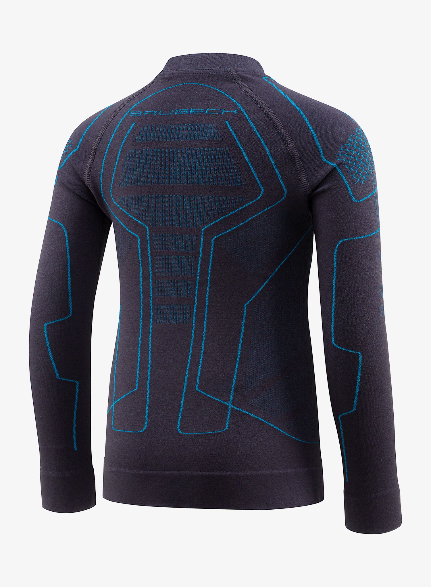 Otroška jopica Brubeck Thermo Kids - graphite/blue