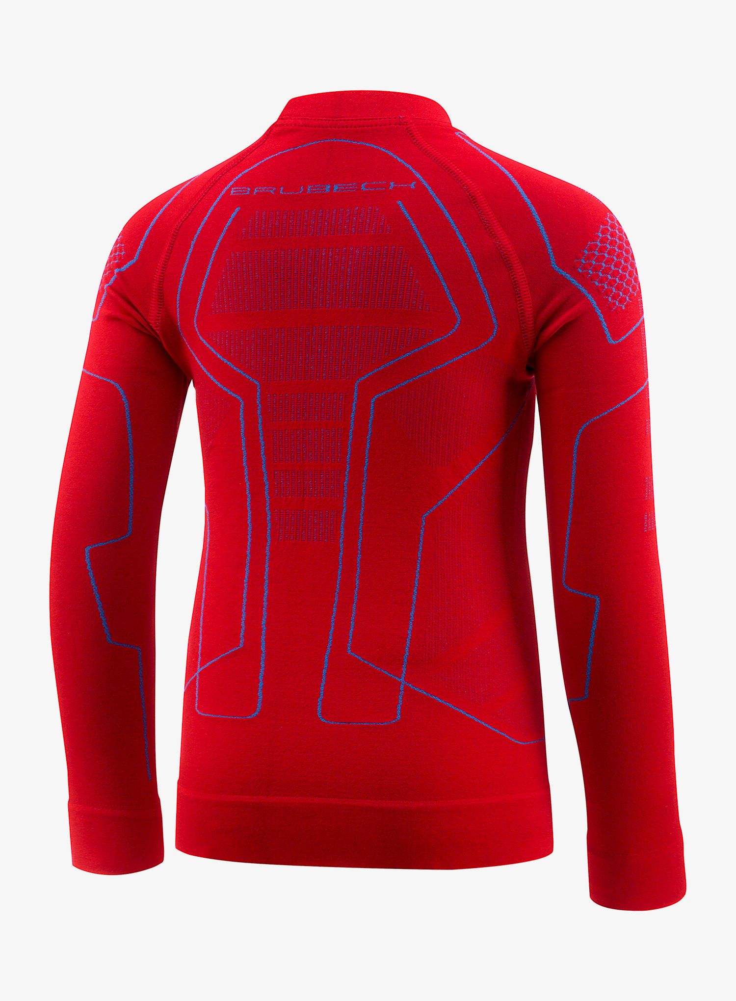 Otroška jopica Brubeck Thermo Kids - red/blue
