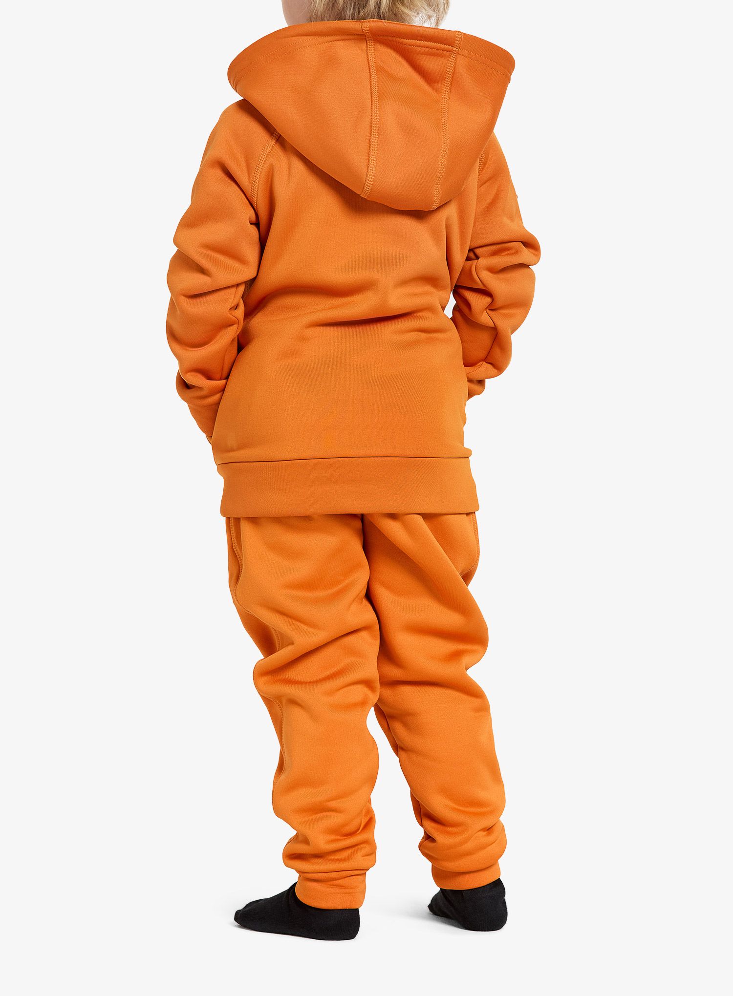 Otroška jopica Didriksons Corin Full Zip - orange jam