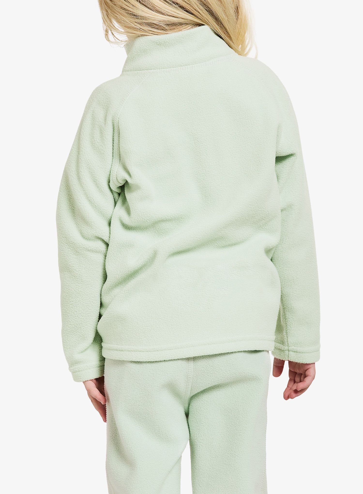 Otroška jopica Didriksons Monte Full Zip - pale mint