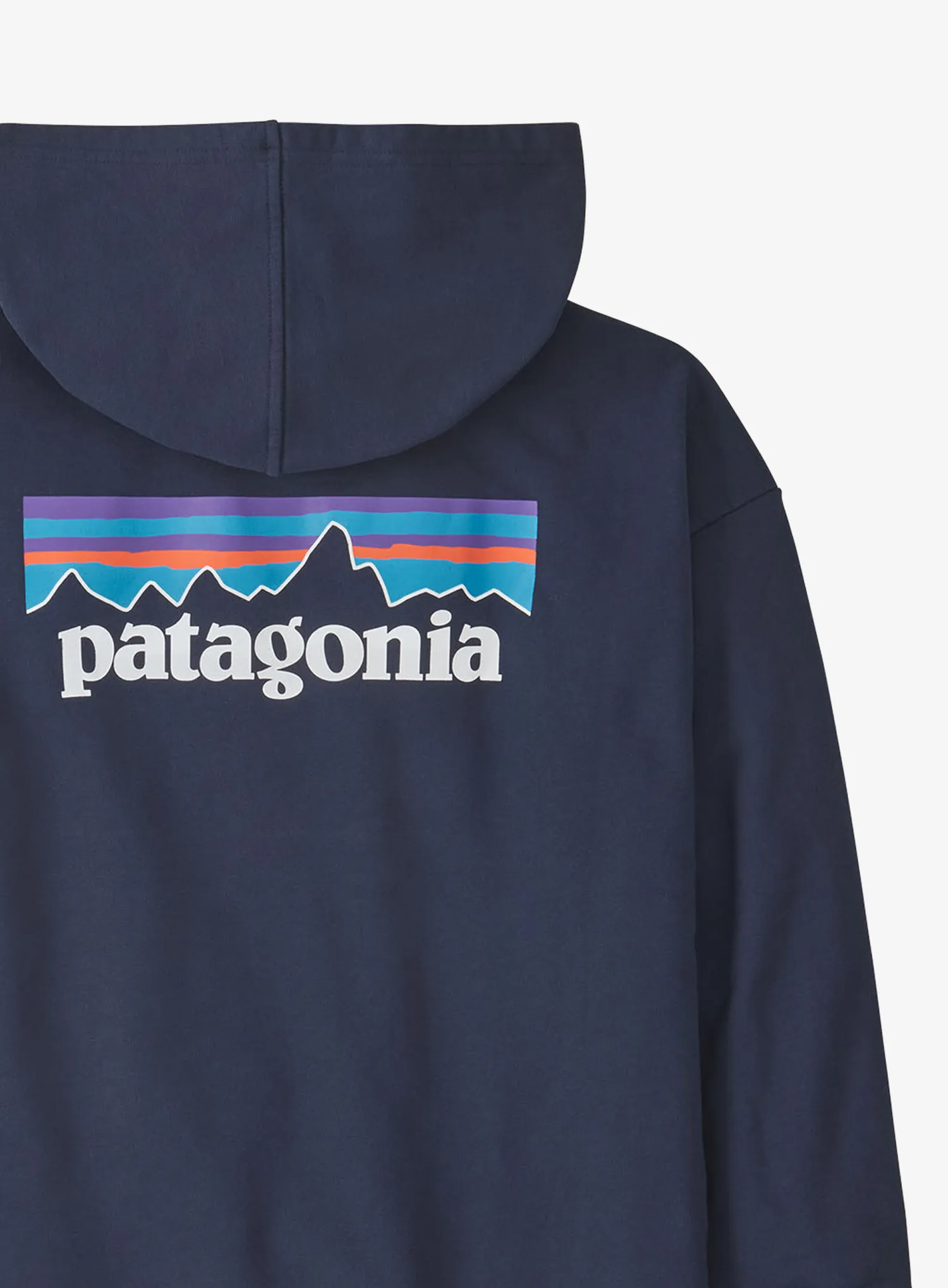 Otroška jopica Patagonia Hoody Sweatshirt - P-6 logo new navy