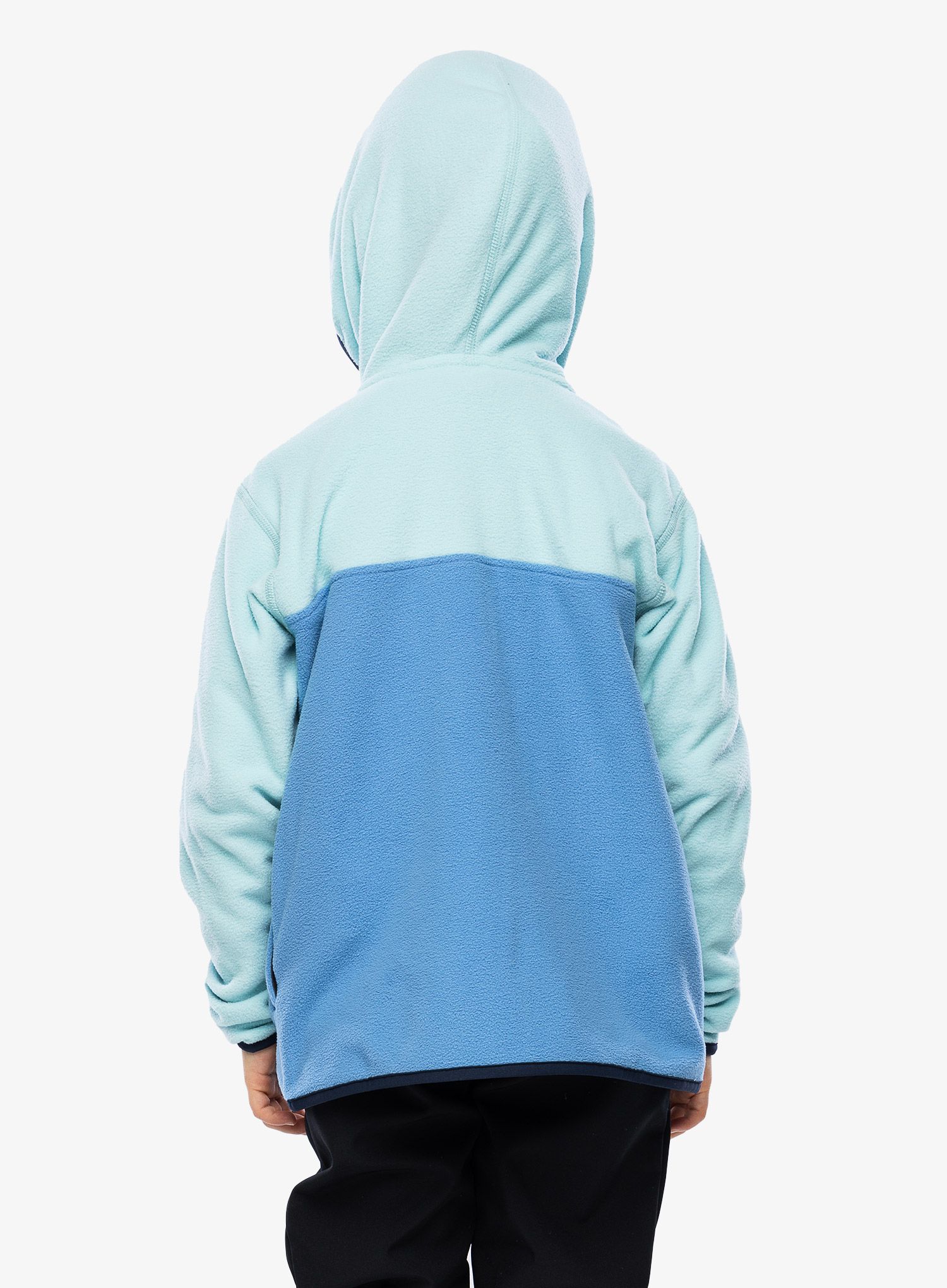 Otroška jopica Patagonia Micro D Snap-T Jacket - blue bird