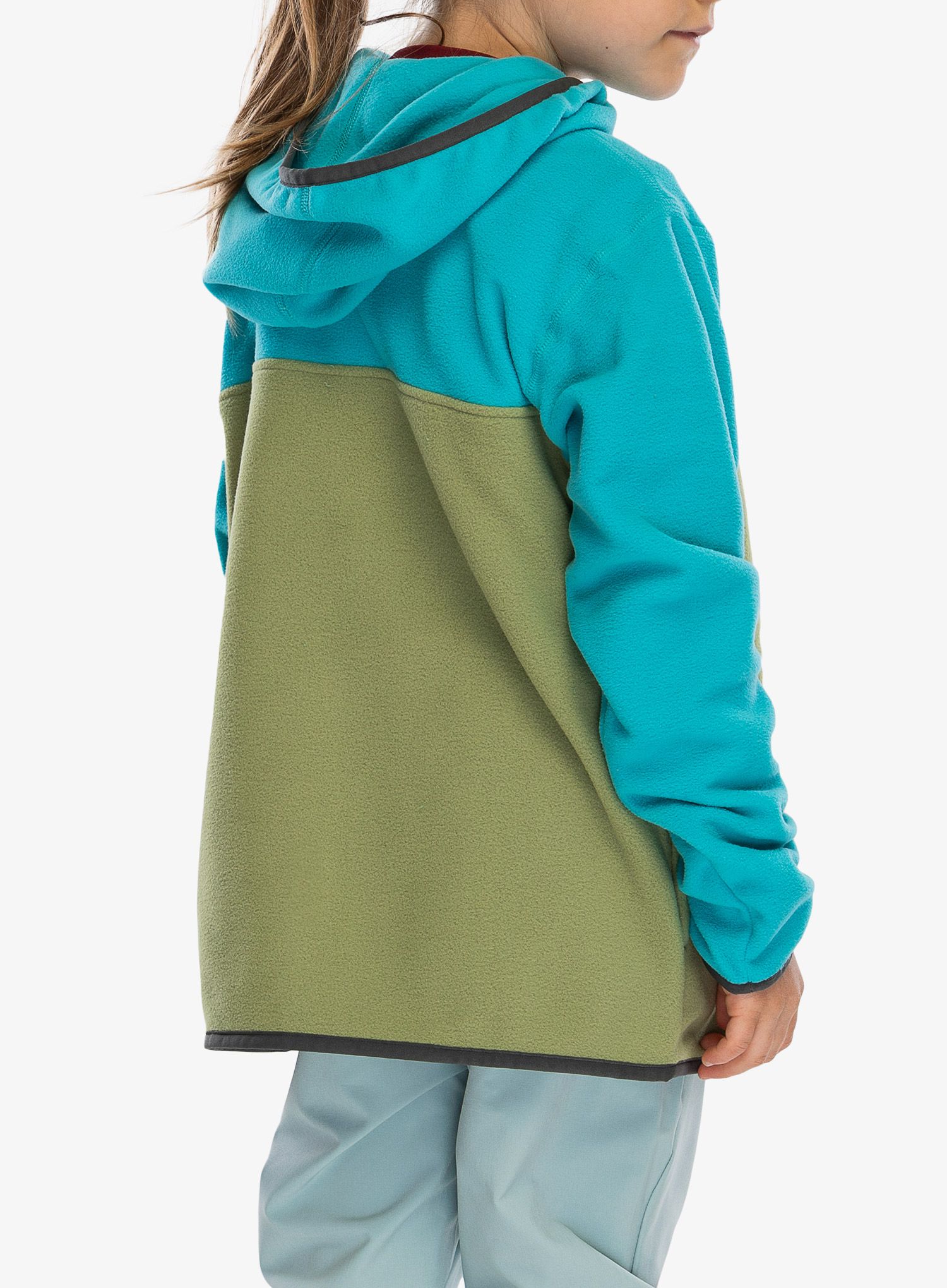Otroška jopica Patagonia Micro D Snap-T Jacket - buckhorn green