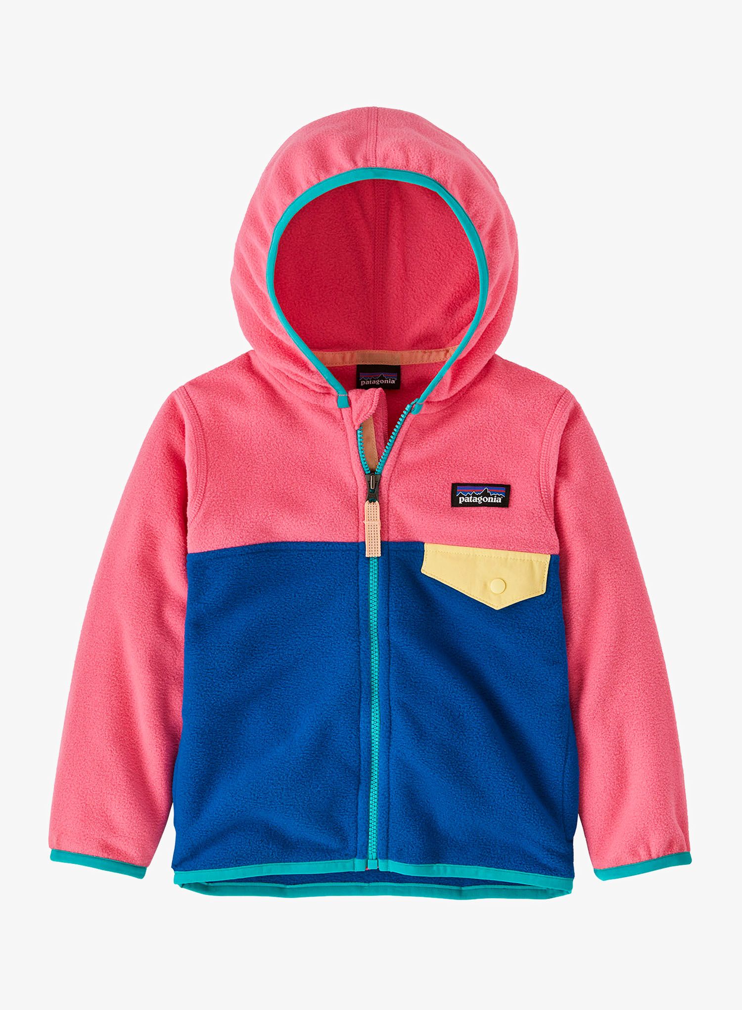 Otroška jopica Patagonia Micro D Snap-T Jacket - endless blue