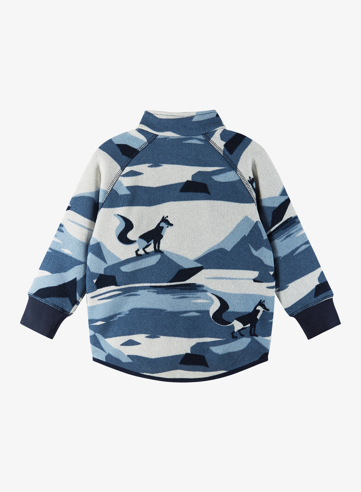 Otroška jopica Reima Ornament - navy