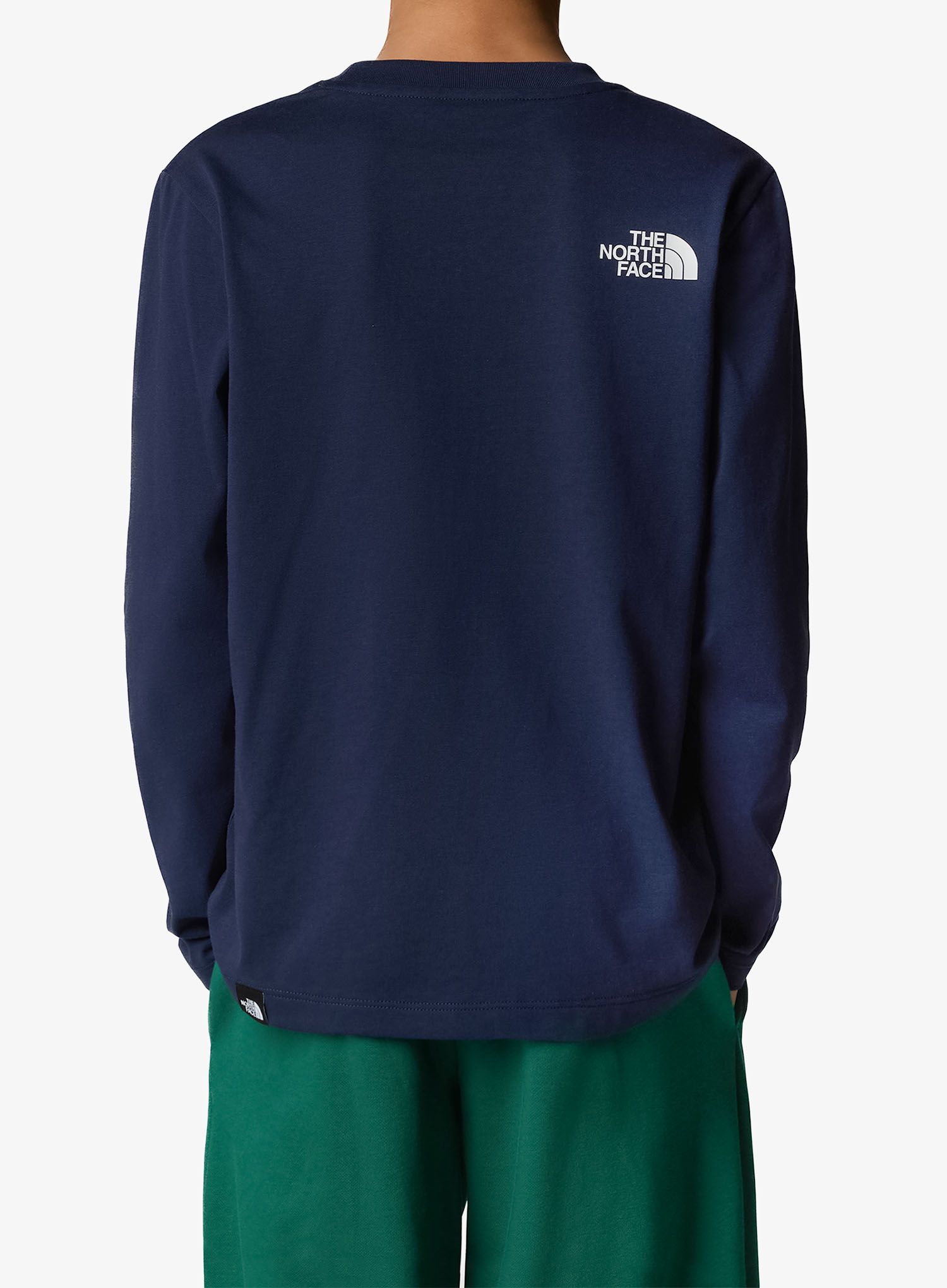 Otroška jopica The North Face Easy L/S Tee - summit navy