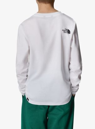 Otroška jopica The North Face Easy L/S Tee - tnf white