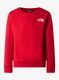 Otroška jopica The North Face Redbox Regular Crew - tnf red