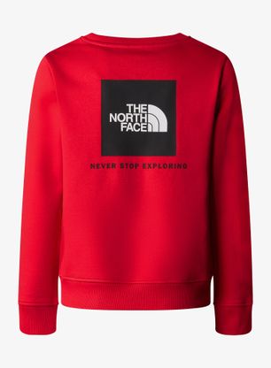 Otroška jopica The North Face Redbox Regular Crew - tnf red