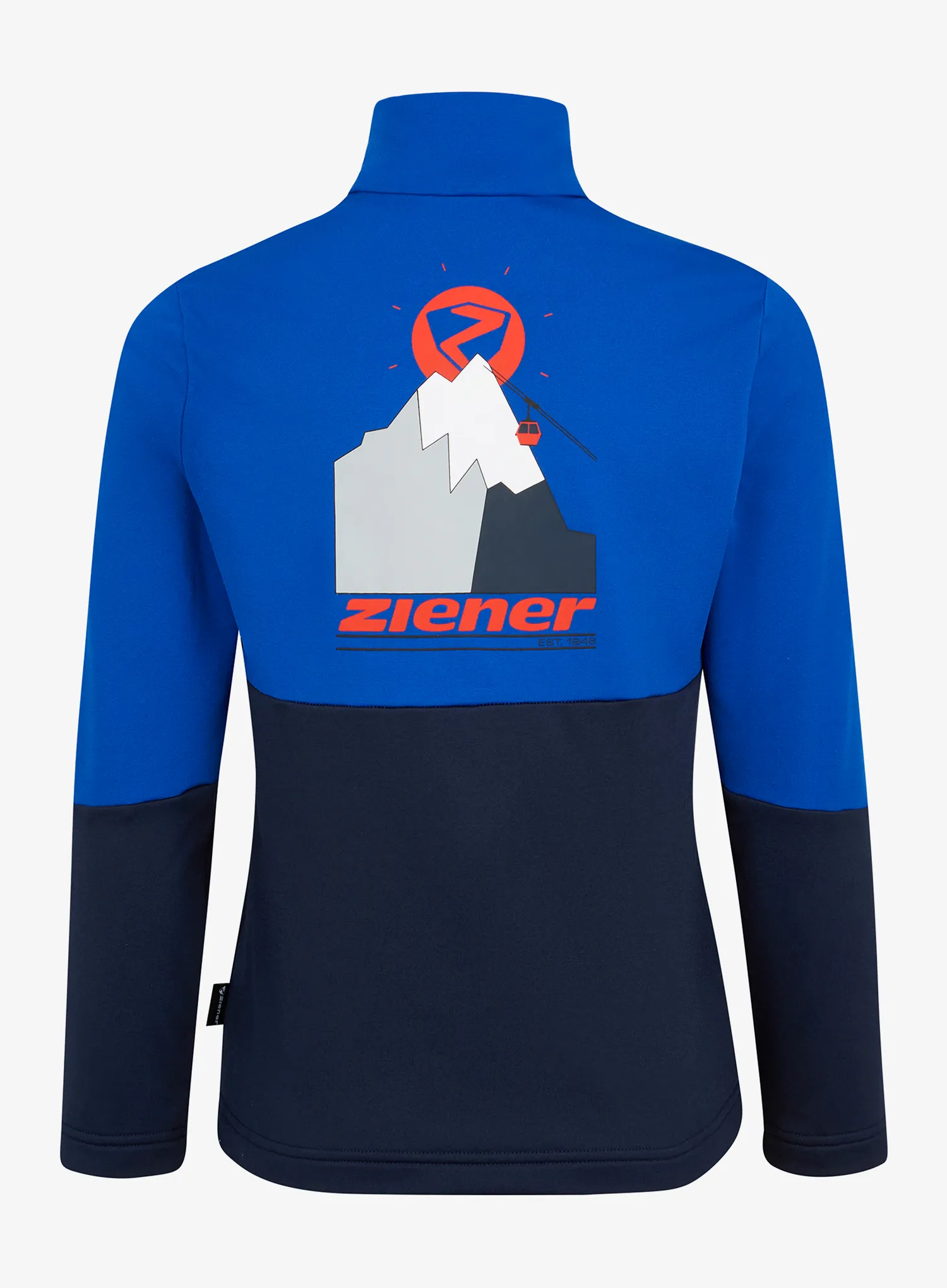 Otroška jopica Ziener Jarps Midlayer - dark navy
