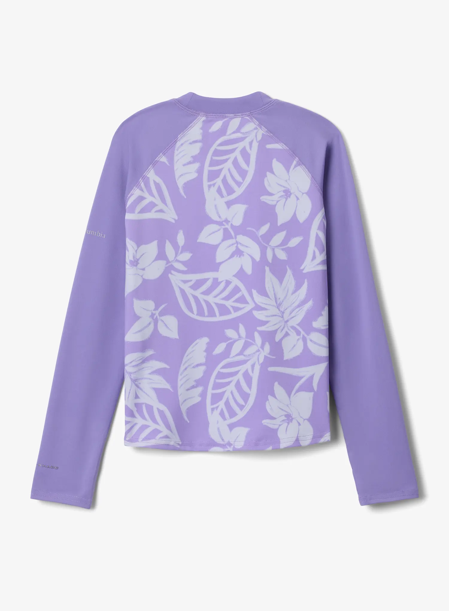 Dekliška jopica Columbia Sandy Shores Printed LS Sunguard - paisley purple/purple