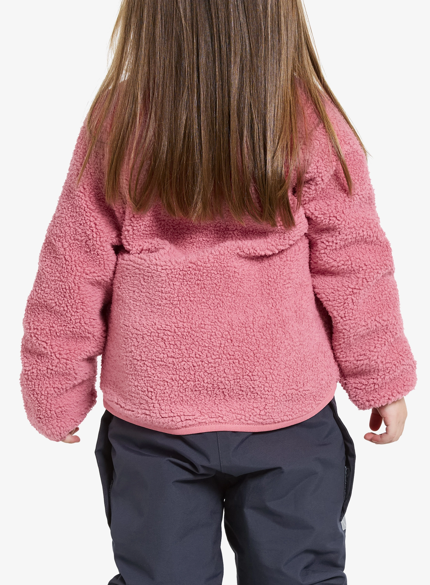 Dekliška jopica Didriksons Gibbs Fullzip 2 - heather pink