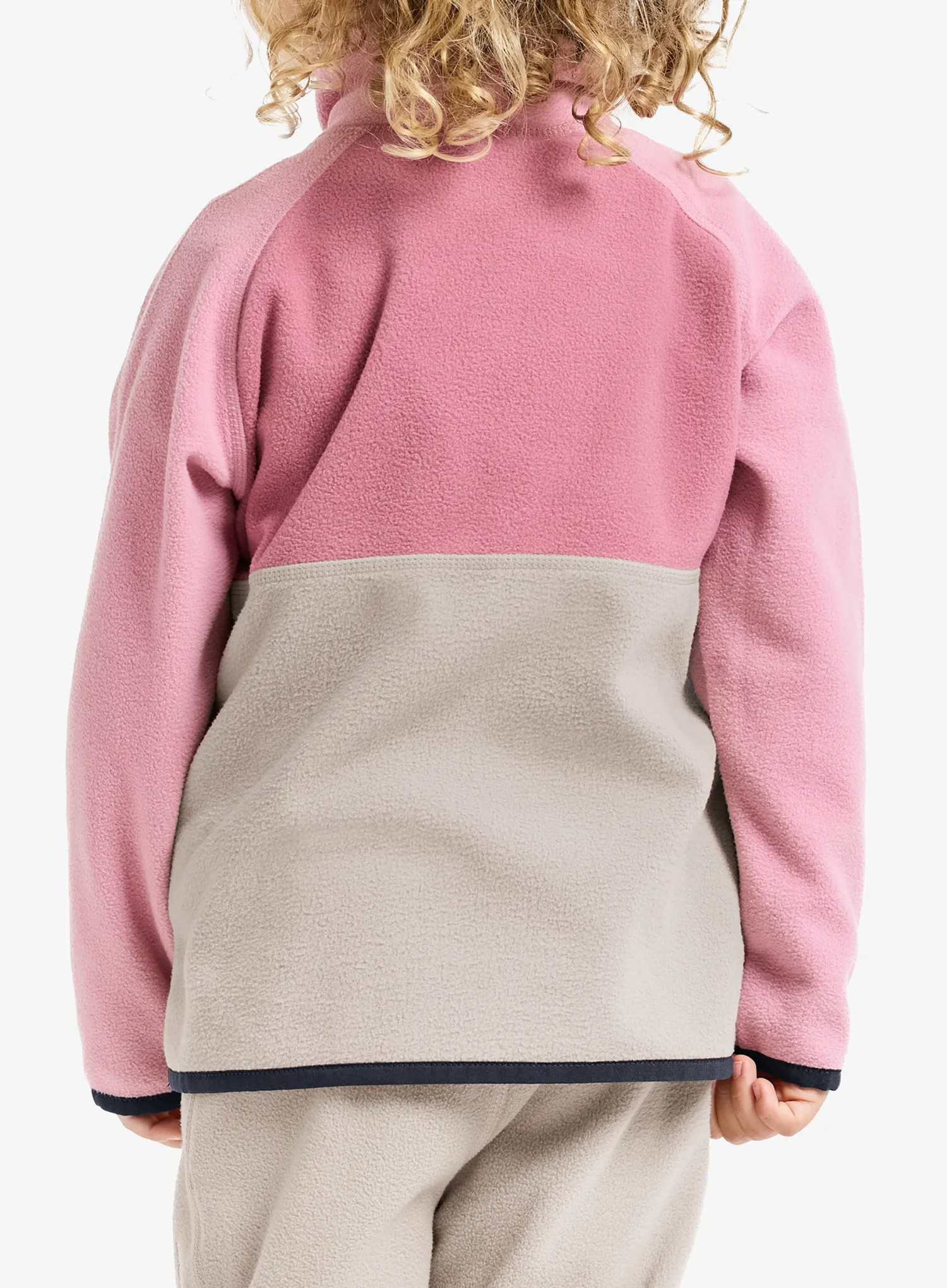 Dekliška jopica Didriksons Monte Half BU 5 - heather pink