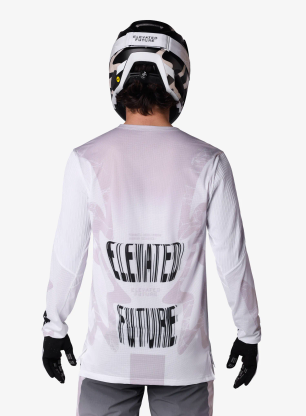 Jopa enduro Fox Flexair LS Jersey Diffuse SE - white