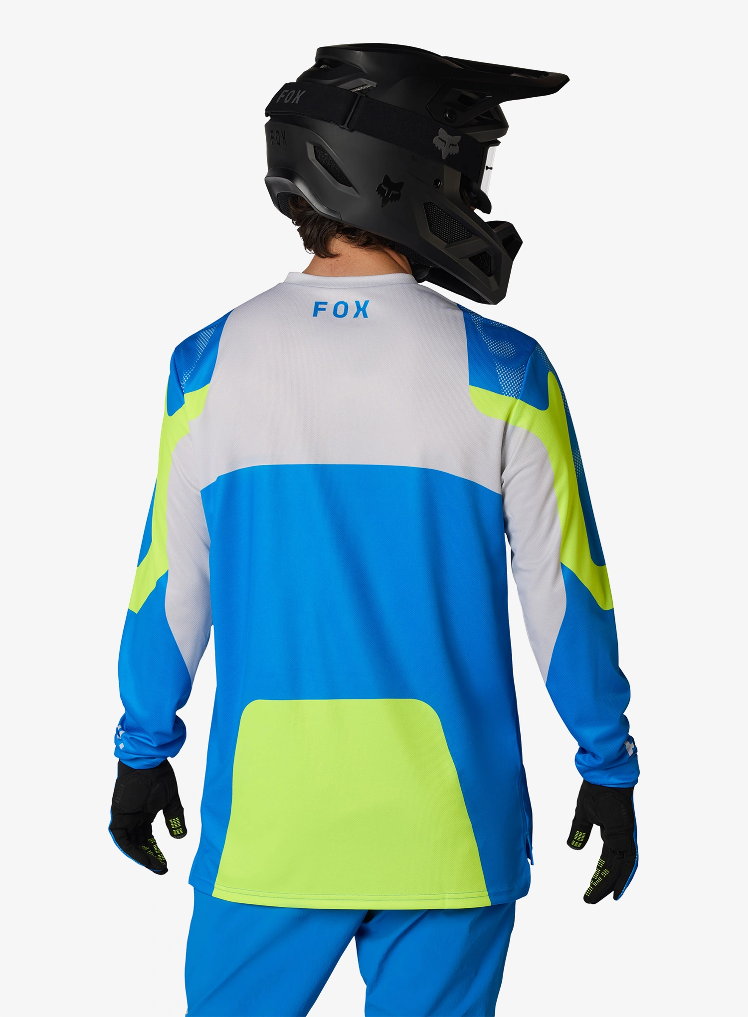 Jopa enduro Fox Ranger LS Jersey Tactile - blue jewel