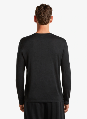 Jopica Icebreaker Merino 150 Tech Lite LS Tee IB Vertical - black