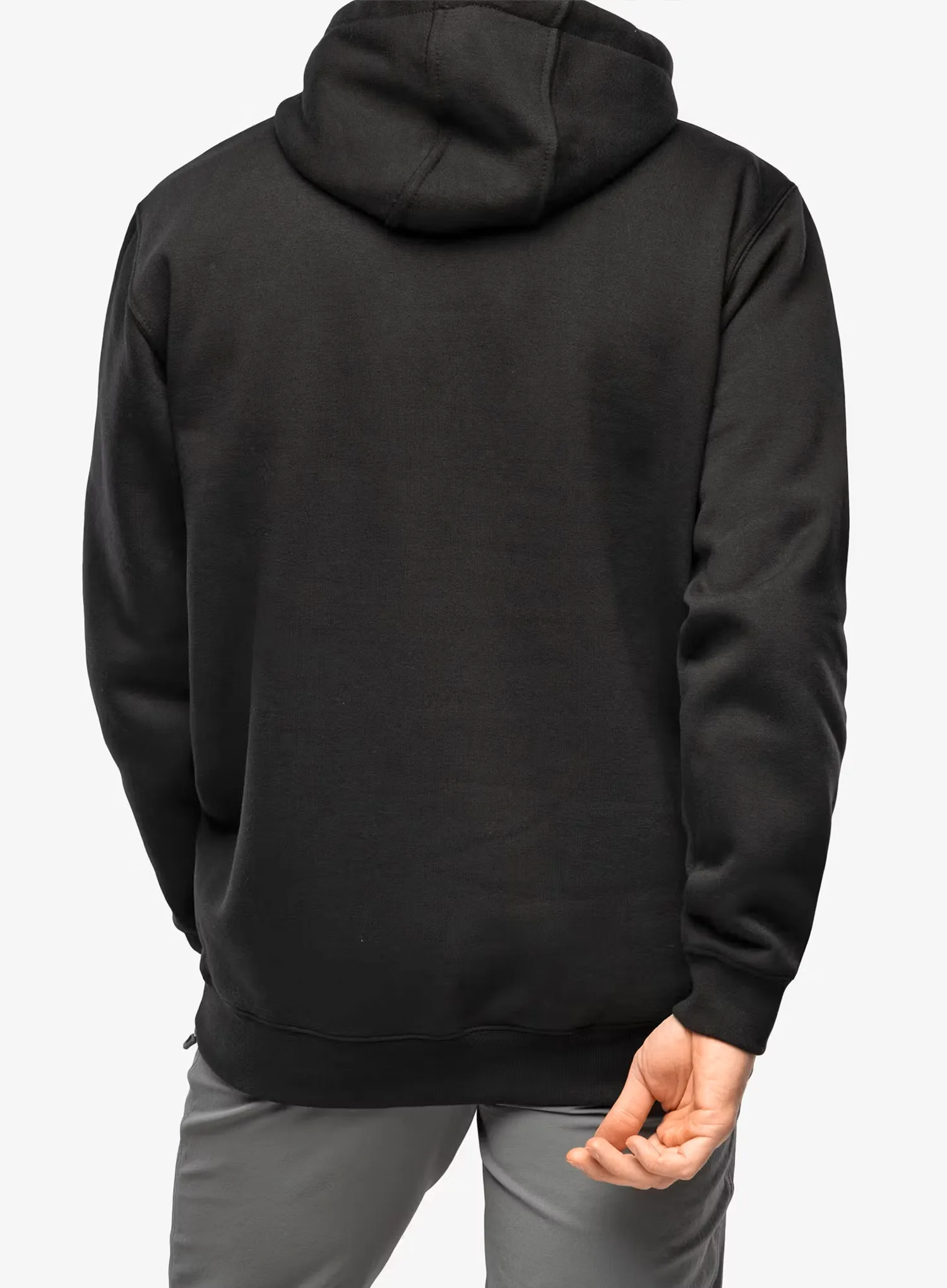 Moška jopica Carhartt Hooded Sweatshirt - black