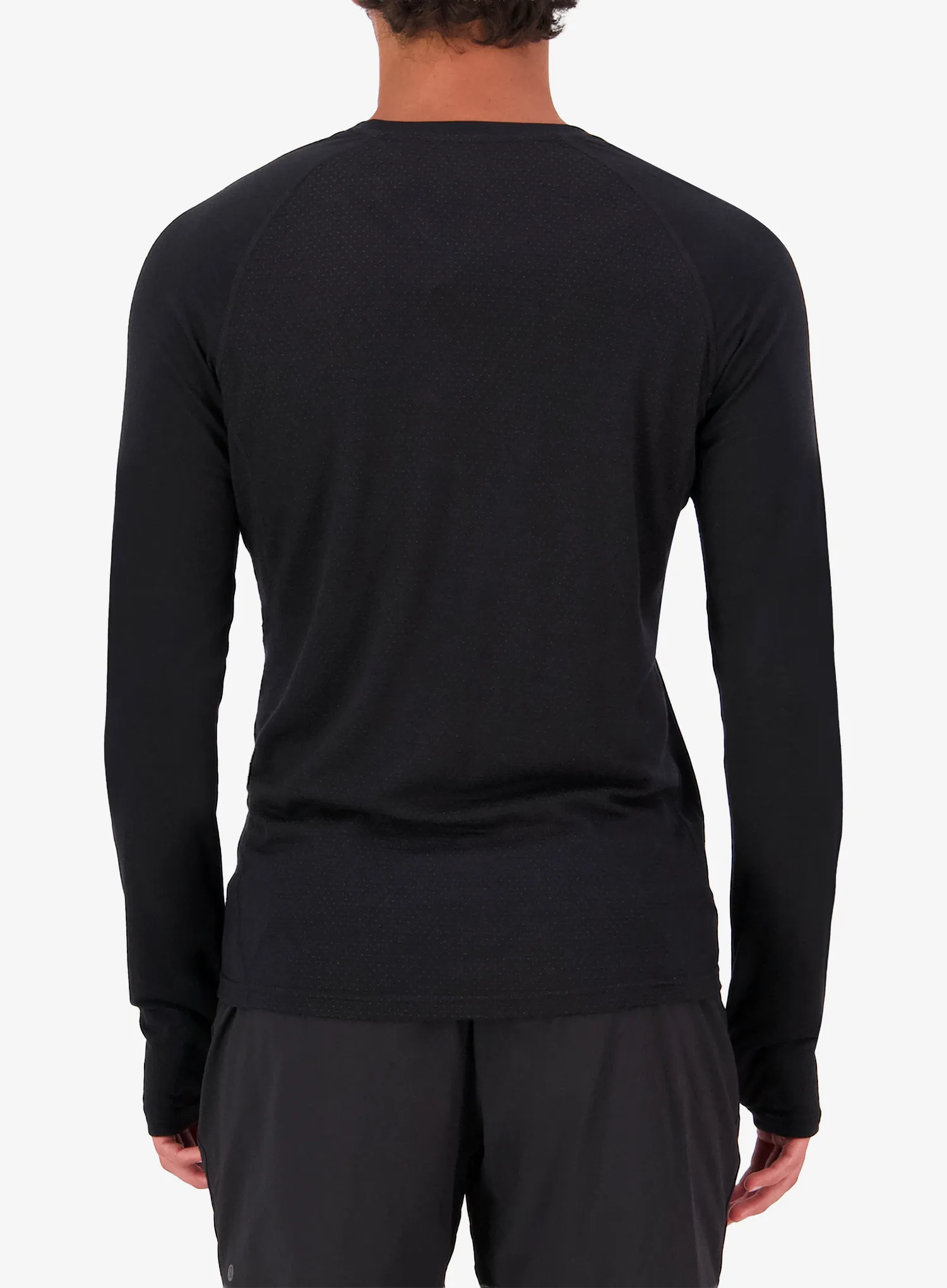 Jopica Mons Royale Temple Merino Long Sleeve - black