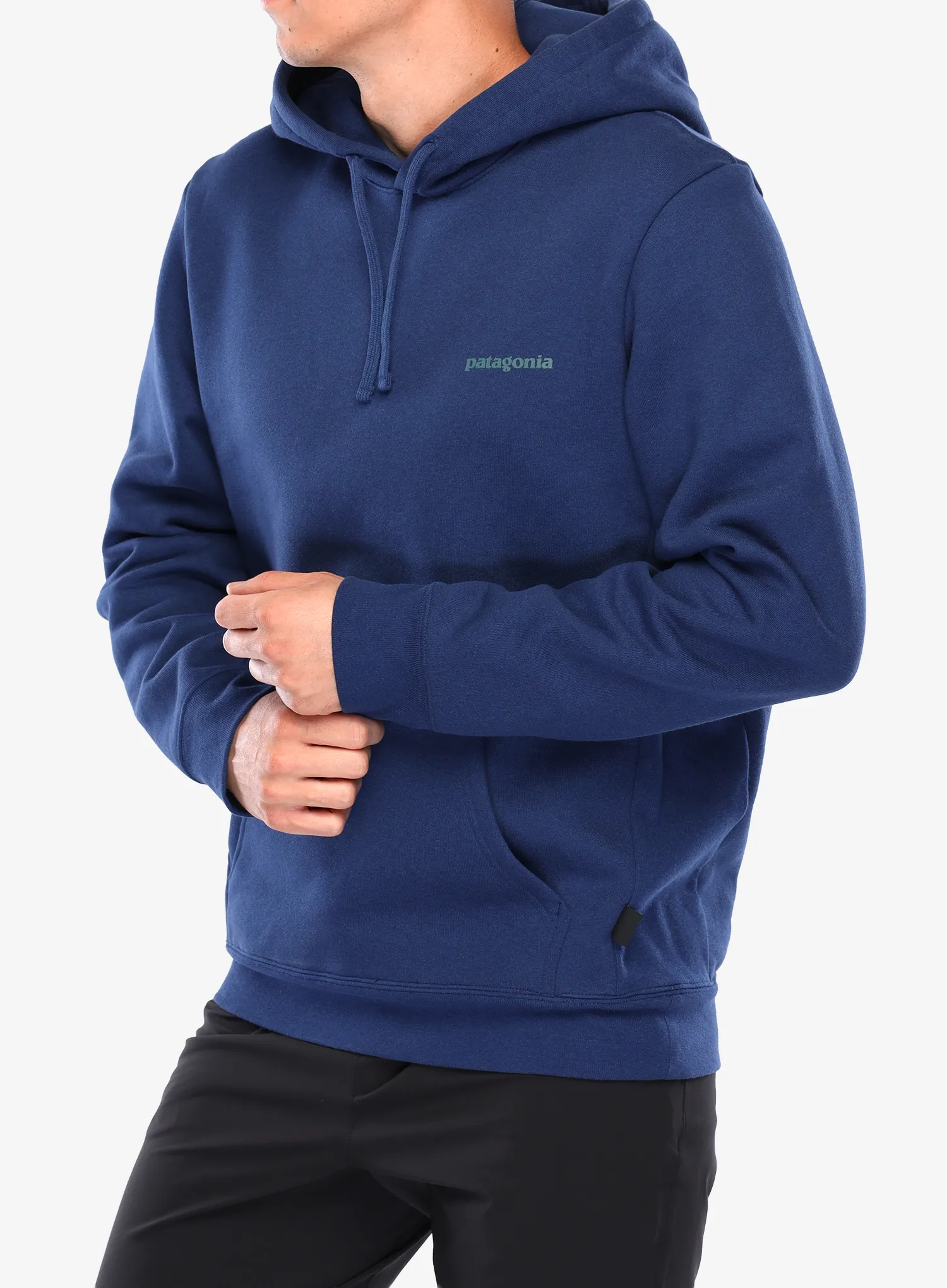 Jopica Patagonia Boardshort Logo Uprisal Hoody - clement blue