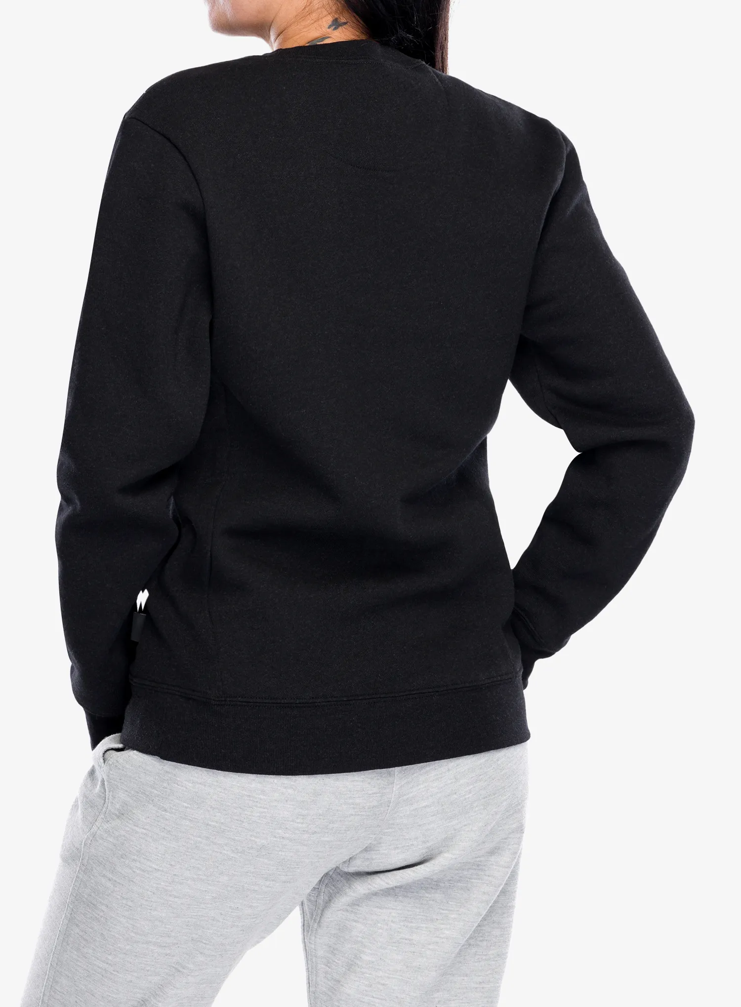 Jopica Patagonia Fitz Roy Icon Uprisal Crew Sweatshirt - ink black