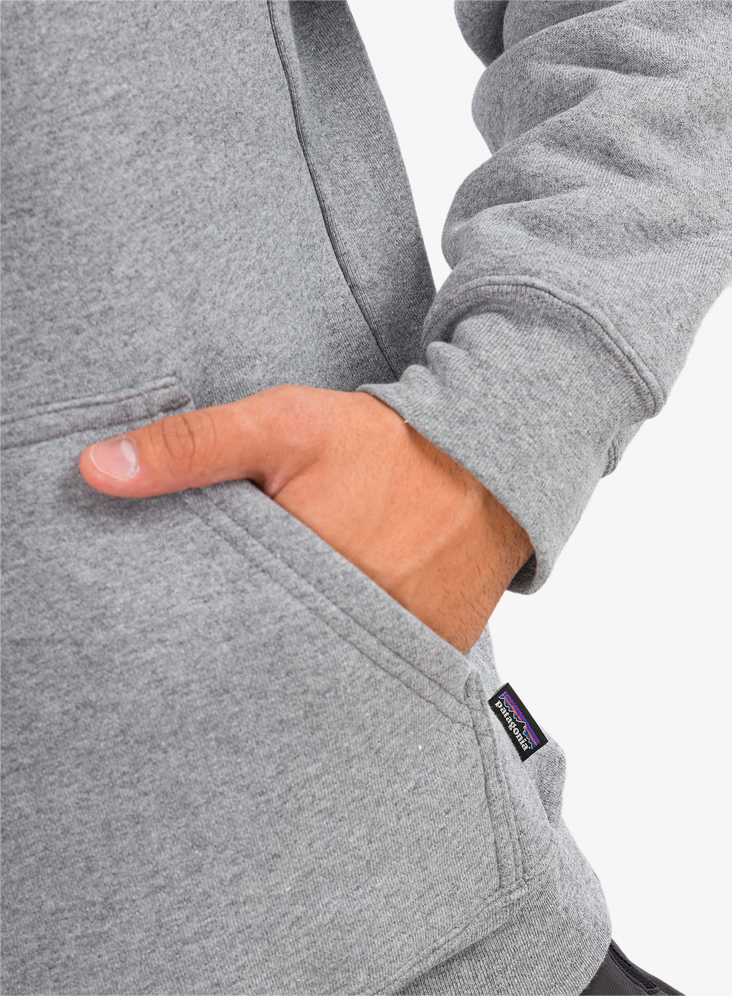 Jopica Patagonia Fitz Roy Icon Uprisal Hoody - gravel heather