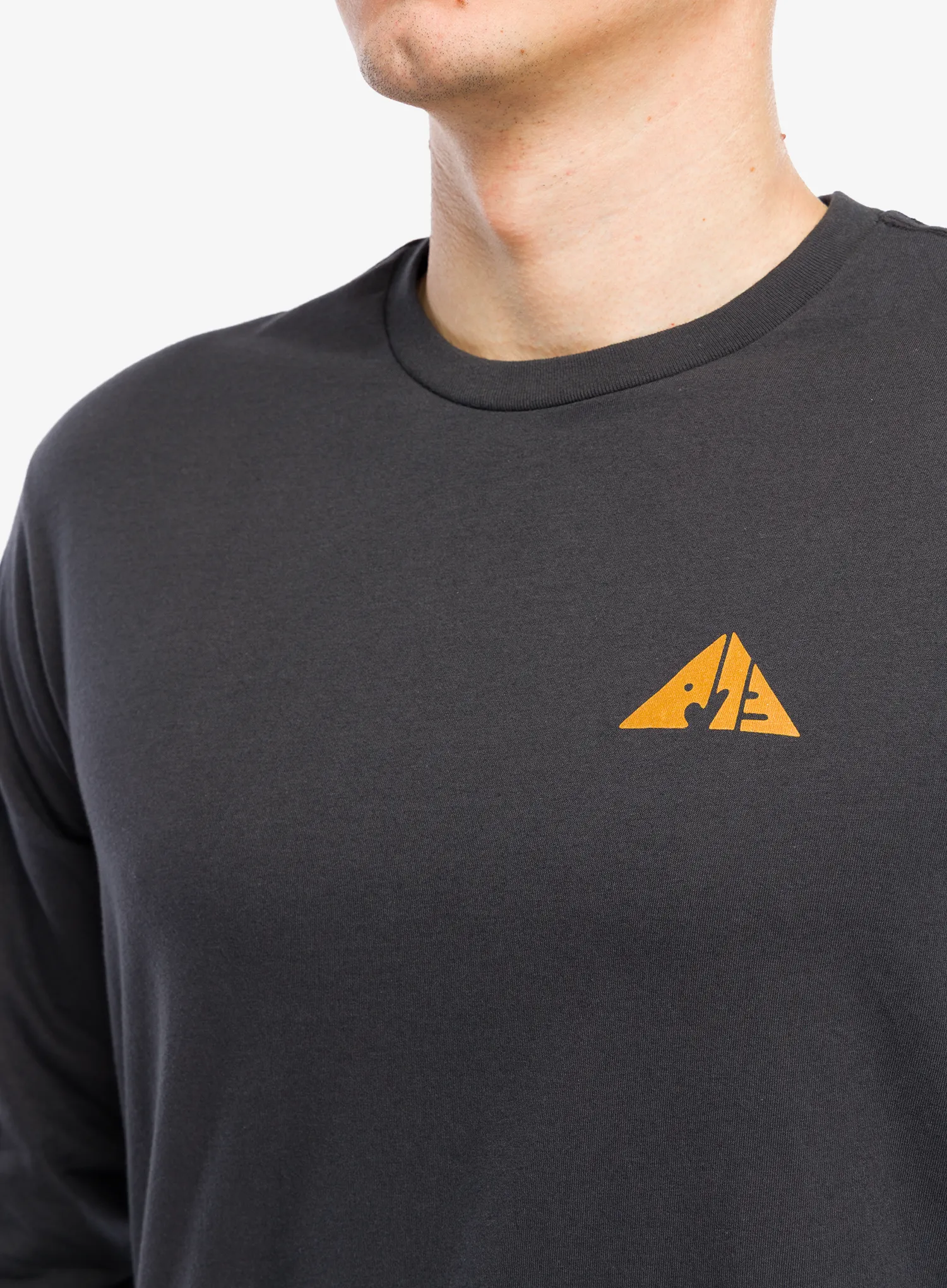 Jopica Patagonia L/S Driftways Organic T-Shirt - ink black