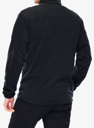 Flis adidas TERREX Multi Essentials Full Zip Fleece Jacket - black
