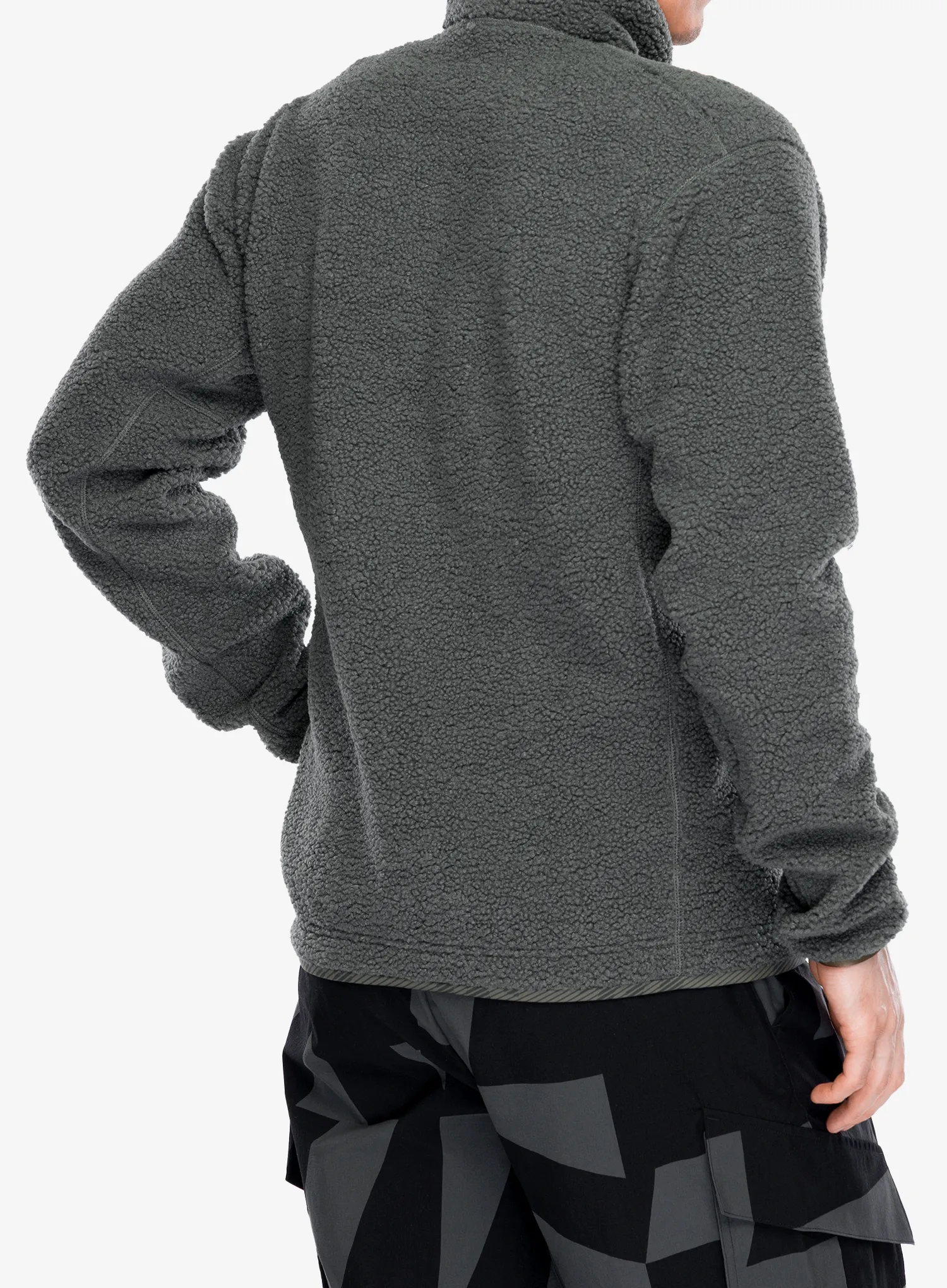 Flis adidas TERREX Xploric High Pile Fleece Pullover Sweatshirt - legend ivy
