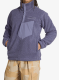 Flis adidas TERREX Xploric High Pile Fleece Pullover Sweatshirt - preloved violet