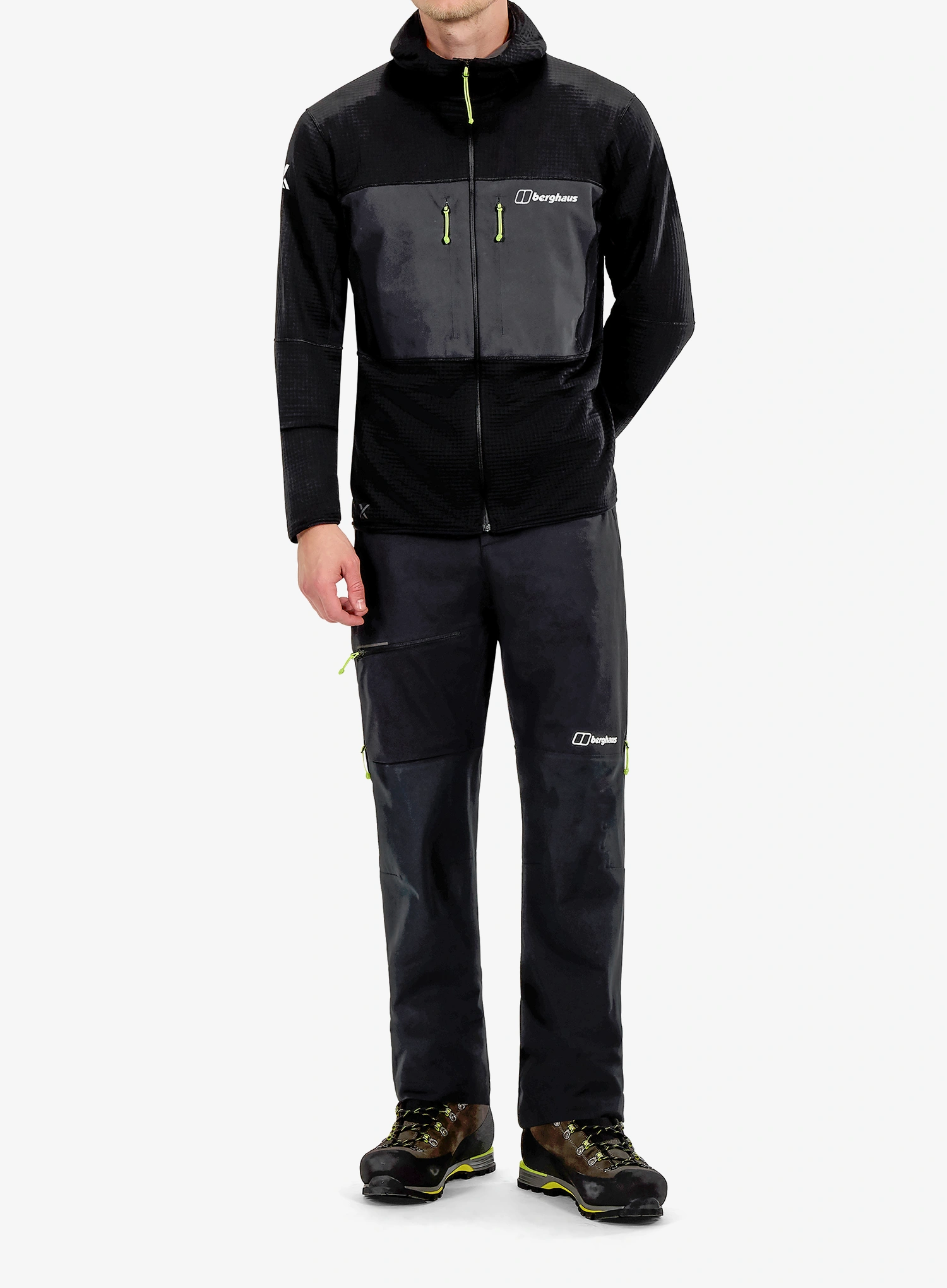 Flis Berghaus MTN Guide MW Hoody - black