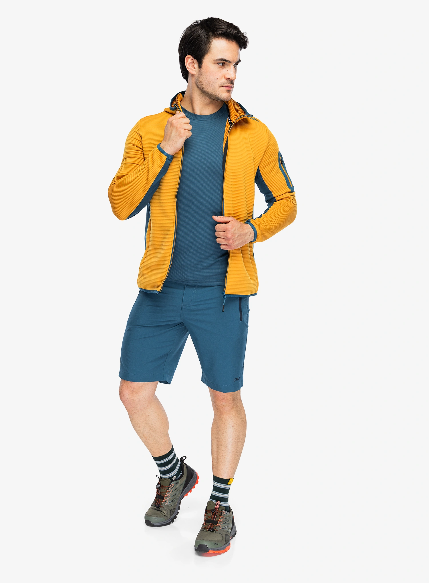 Flis CMP Mirevo Jacket - curcuma