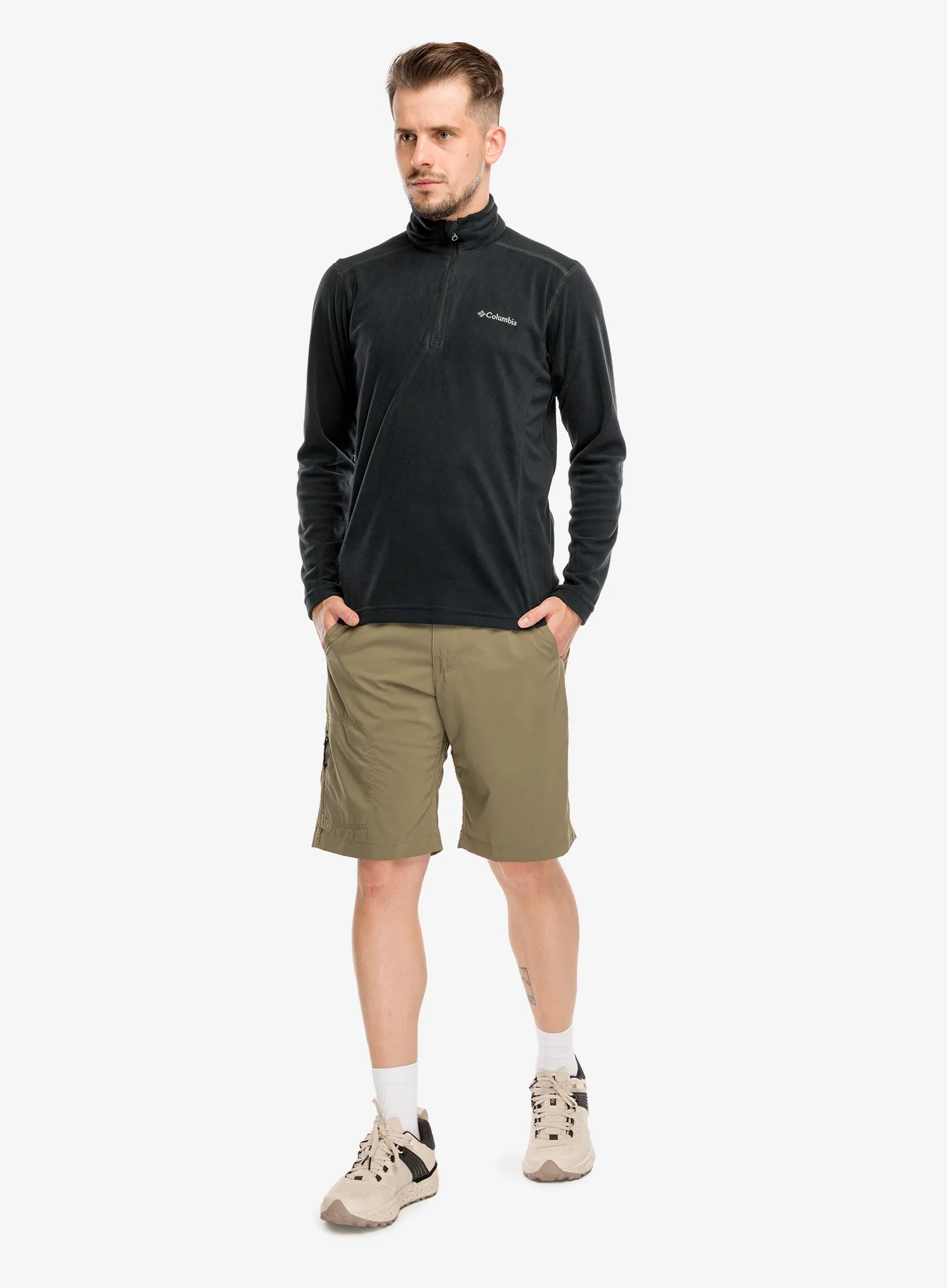Jopica Columbia Klamath Range II 1/2 Zip - black