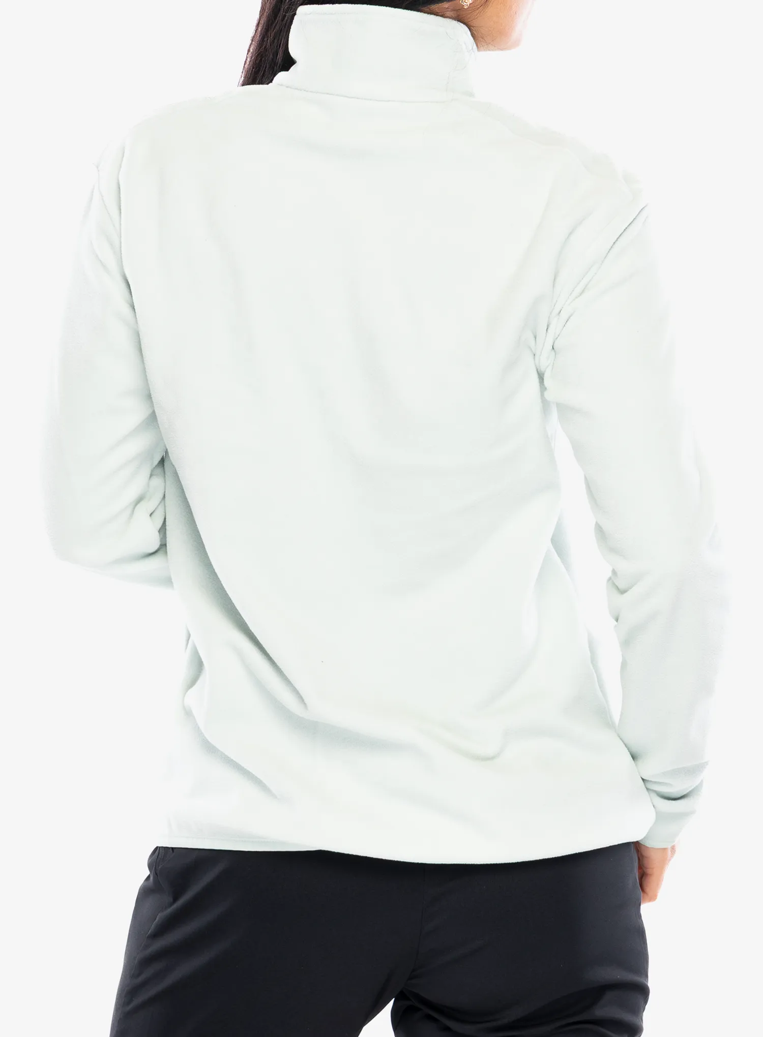 Ženski flis adidas TERREX Multi Essentials 1/2 Zip Fleece Jacket - linen green