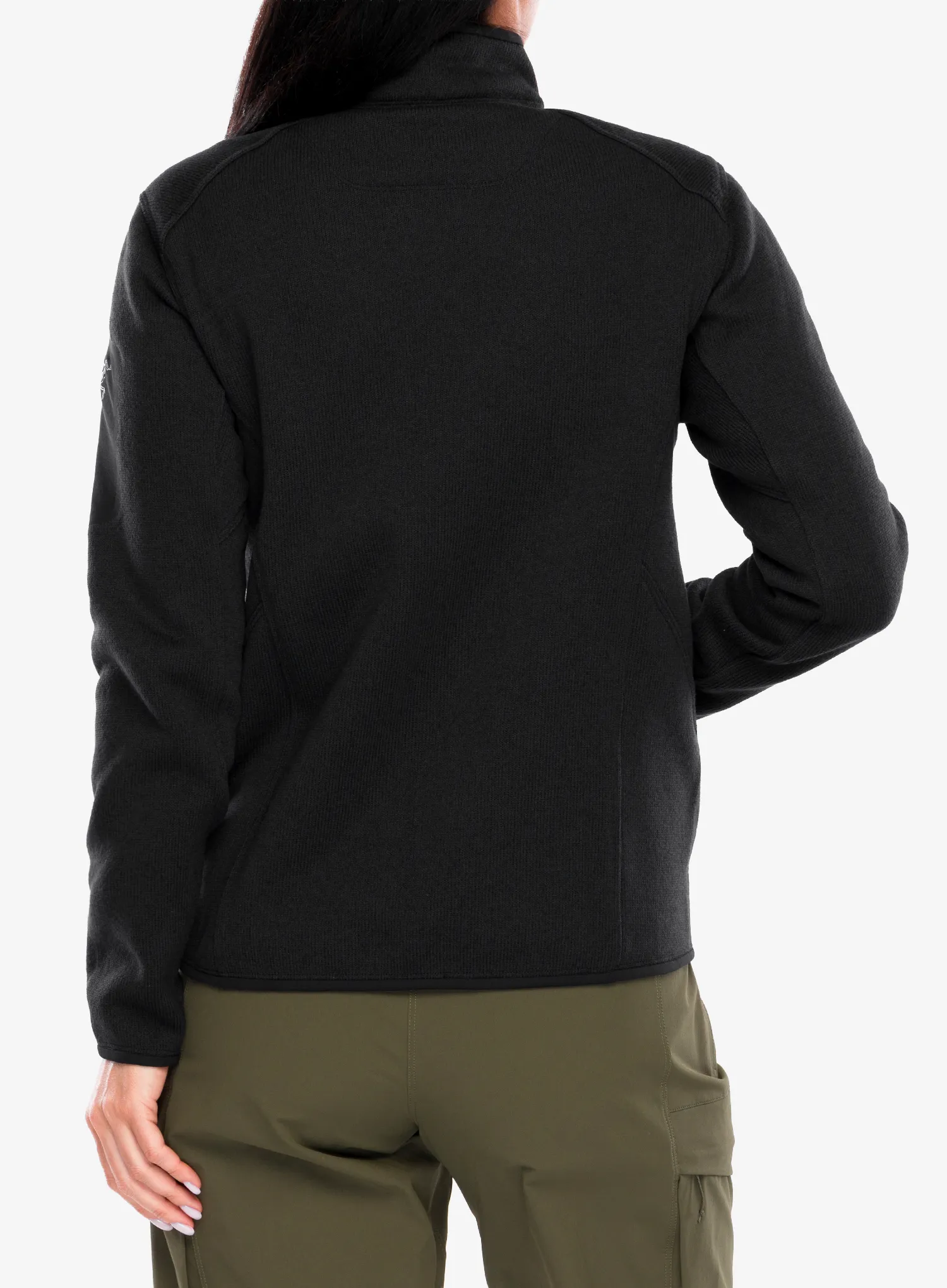 Ženski flis Arcteryx Covert Cardigan - black